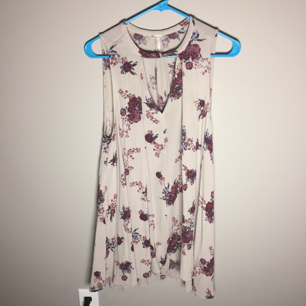 Free People Flowy Floral Dress